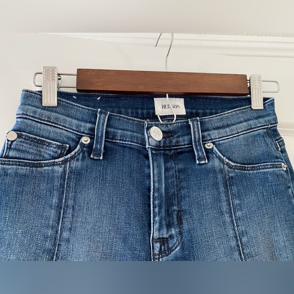 Hudson Jeans with lace up bottom - Picture 2 of 9